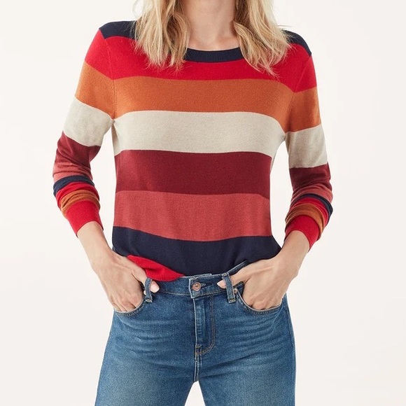 Splendid Sweaters - Splendid Duke Striped Pullover